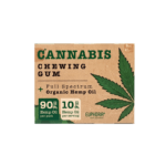 Gumy do żucia z olejem konopnym