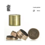 AMSTERDAM młynek grinder 40mm kraszer 4 częściowy do zioła