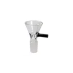 Cybuch do bonga szlif 14.5 mm z uchwytem CZARNY