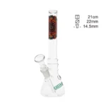 Bongo Greenline klasyczna fajka wodna wys. 21 cm szlif 14.5 mm