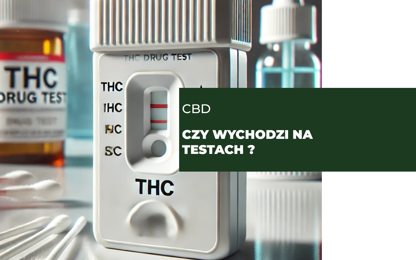 Czy CBD wychodzi na testach