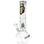 Bongo Greenline z perkolatorem wys. 32 cm szlif 14.5 mm