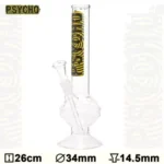 Bongo Psycho Bouncer Glass wys. 26 cm szlif 14.5 mm