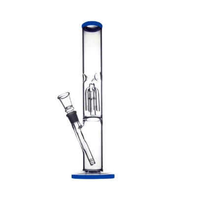 Bongo z filtracją Fuss z uchwytem na lód wys. 34.5 cm szlif 18.8 mm