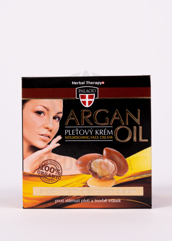 Naturalny krem do twarzy z olejem arganowym