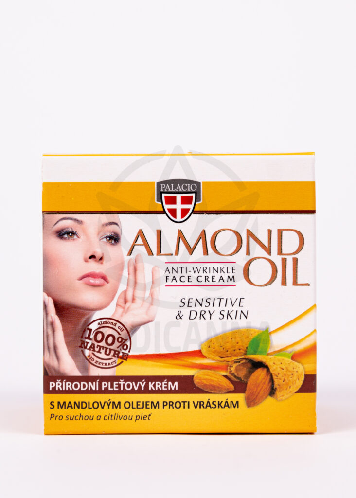 Naturalny krem do twarzy z olejem migdałowym