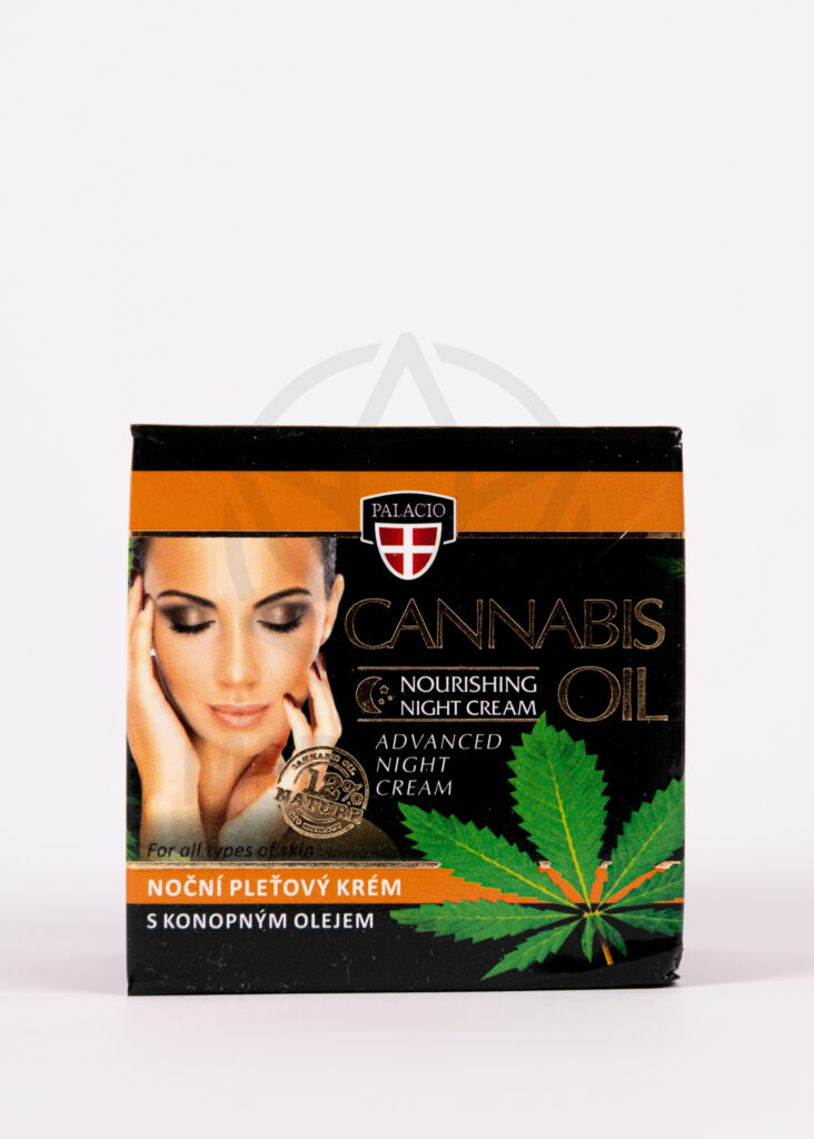 Konopny krem do twarzy na noc