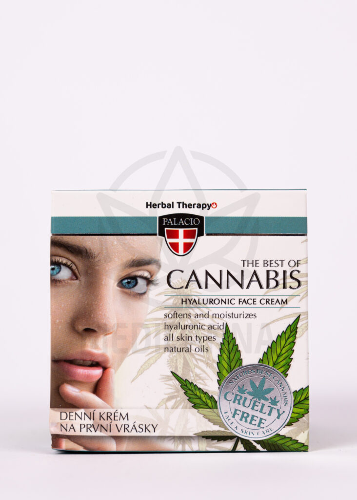 Konopny krem do twarzy z kwasem hialuronowym