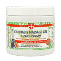 Palacio konopny żel do masażu ze śliwowicą 600ml